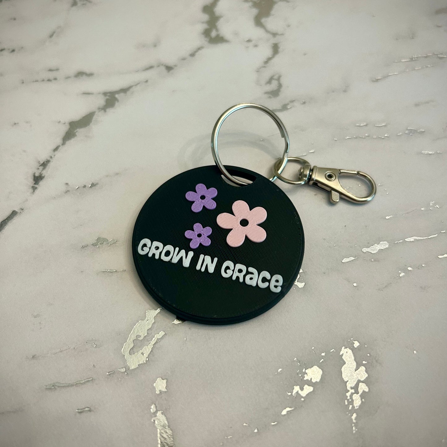 Grow In Grace Keychain