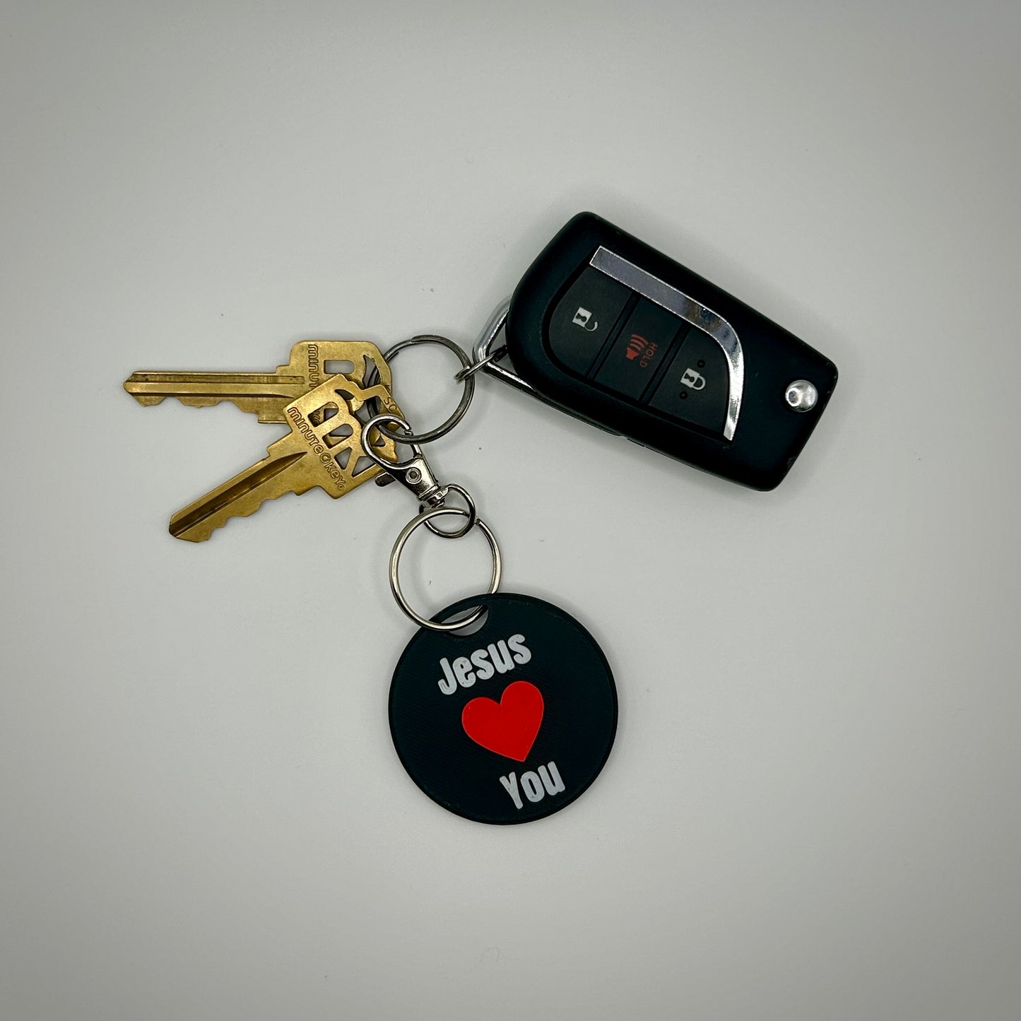 Jesus ❤️ You Keychain