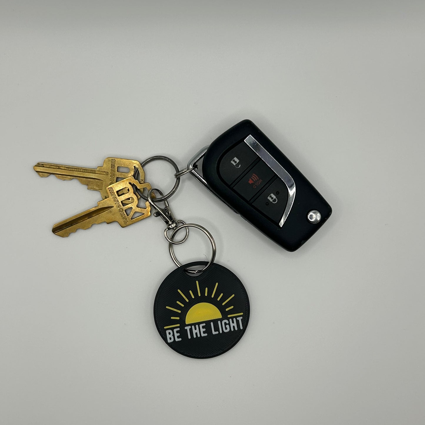 Be The Light Keychain