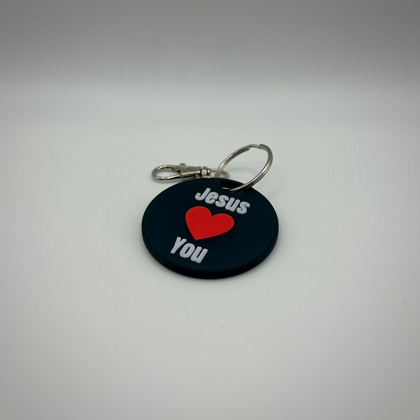 Jesus ❤️ You Keychain