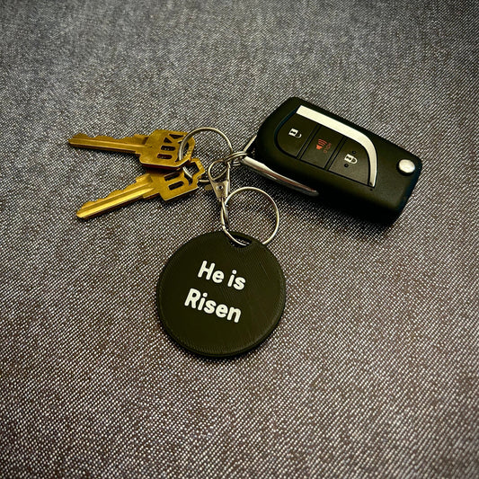 He Is Risen Keychain