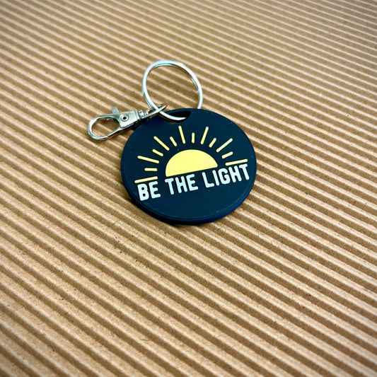 Be The Light Keychain